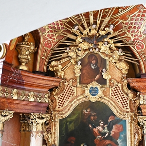 11 / © Wolfgang Hochreiter Anna-Kapelle: Aufsatzbild: Hl. Paola von Bartolomeo Altomonta