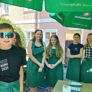 Mithilfe beim Pfarrfest