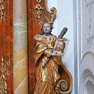 Ursula-Altar: Statue Hl. Judas Thaddäus von  Franz Joseph Mähl