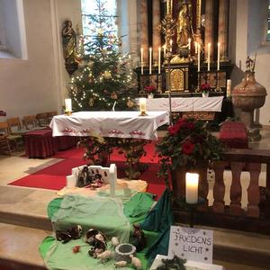 Am 25.12. gab es einen besonderen GD für Familien.