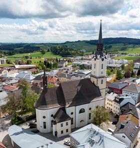 Rohrbach: Außenrenovierung der Stadtpfarrkirche 
