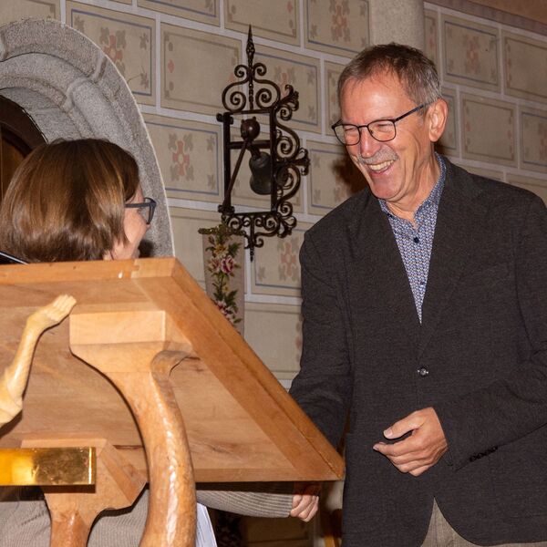 Begrüßung Wolfgang Froschauer / © Pfarrgemeinde Schönering