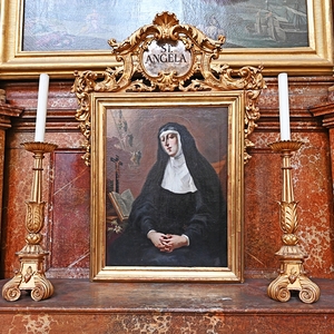 30 / © Wolfgang Hochreiter Ursula-Altar: Vorsatzbild: Hl. Angela Merici von Bartolomeo Altomonte