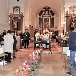 Adventkranzsegnung