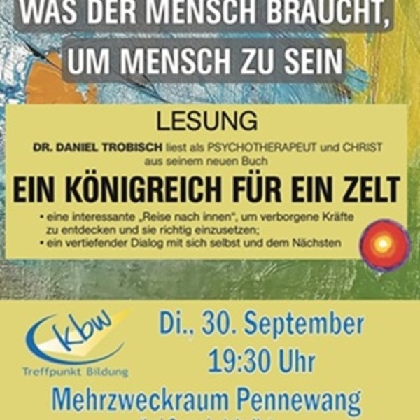 Was der Mensch braucht, um Mensch zu sein