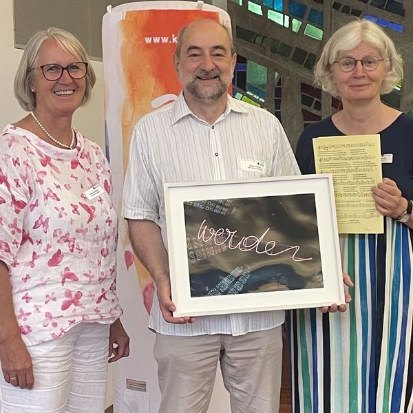 Dank an Hans Padinger / Leppen V.l.n.r.: Margit Schmidinger, Hans Padinger, Veronika Kitzmüller