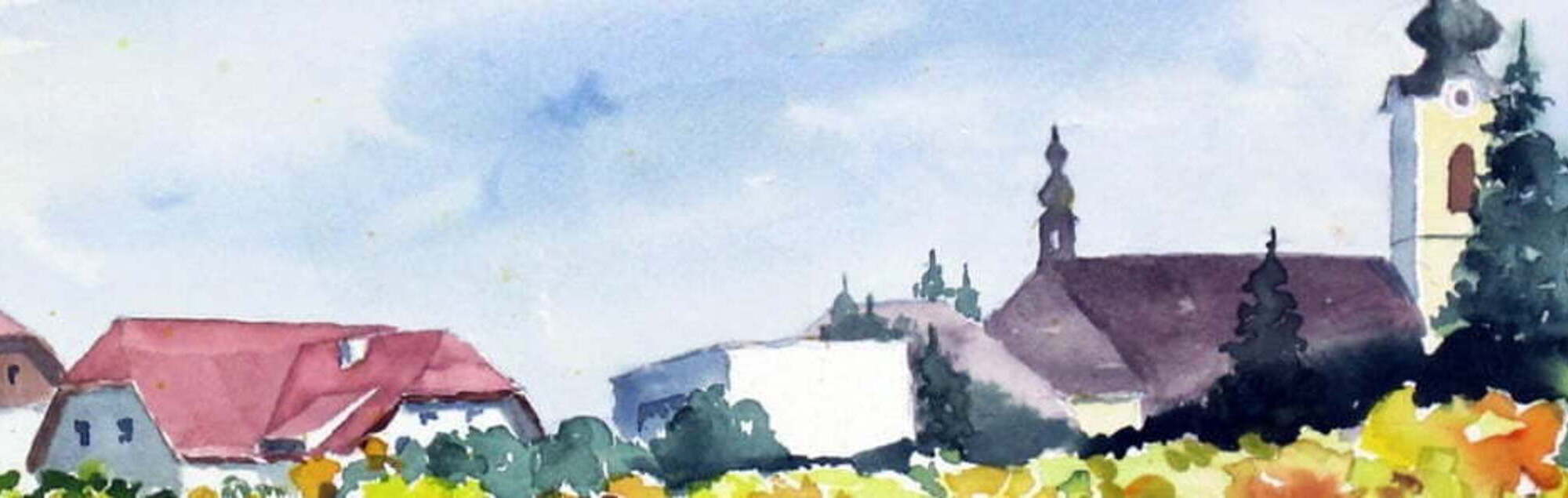 Traberg Aquarell