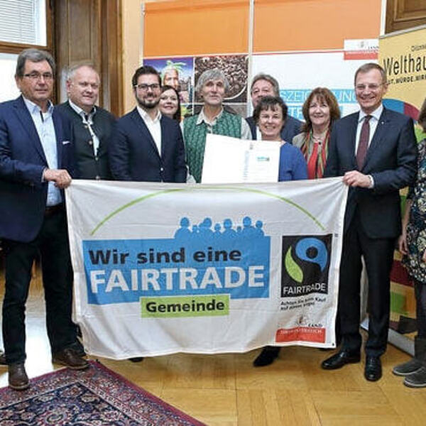 Wilhering ist eine Fairtrade-Gemeinde / © Pfarrgemeinde Dörnbach Wilhering ist eine Fairtrade-Gemeinde