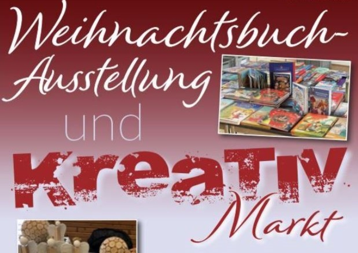 Weihnachtsbuchausstellung und Kreativmarkt